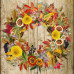 Лист двусторонней бумаги для скрапбукинга Autumn botanical diary 58-03 30,5х30,5 см