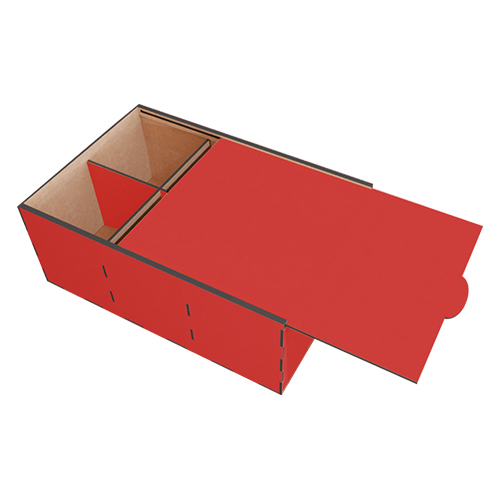 Коробка-пенал для подарункових наборів, солодощів, ялинкових прикрас, 6 відділень, Набір DIY 288, МДФ