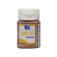 Акрилова фарба глянсова Lefranc Deco Gloss Acrylic Cream 50 мл, №707 Copper Мідь