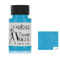 Краска по коже Cadence VOGUE LEATHER PAINT, 50 мл, Бирюзовый