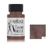 Краска по коже Cadence VOGUE LEATHER PAINT, 50 мл, Коричневый