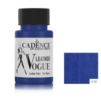 Краска по коже Cadence VOGUE LEATHER PAINT, 50 мл, Синий