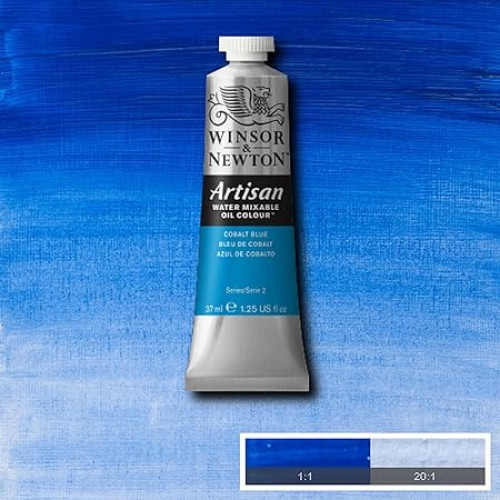 Водорозчинна олія фарба WINSOR NEWTON Artisan 37 мл №178 Cobalt blue Синій кобальт