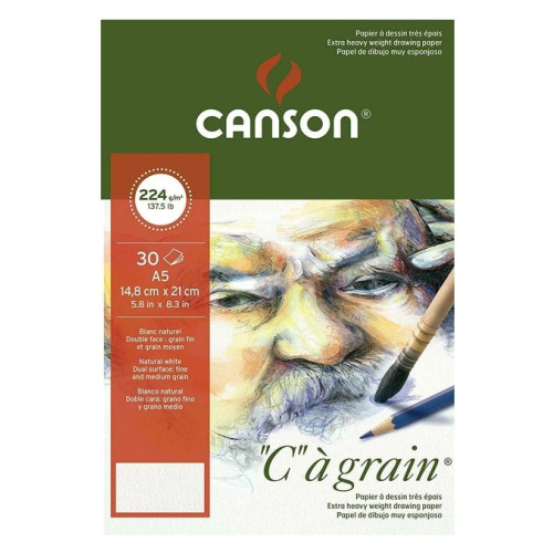 Альбом для эскизов Canson C a Grain, 224 гр, А3, 30 листов