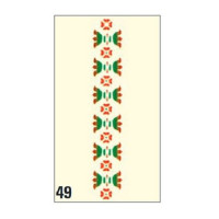Трафарет Ferrario Midisten Collection 20x39 см №49 Візерунки