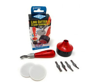Набір для створення штампів Essdee Lino Cutting and Stamp Carving Kit 3 in 1, 5 різців+2 штампи