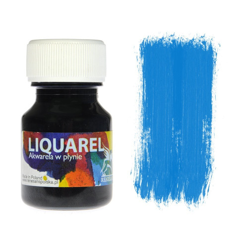 Жидкая акварельная краска Renesans LIQUAREL, 30 мл, №121 Синий