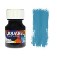Жидкая акварельная краска Renesans LIQUAREL, 30 мл, №122 Бирюзовый