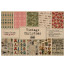 Набор односторонней крафт-бумаги для скрапбукинга Vintage Christmas, 42x29,7 см, 10 листов