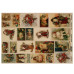 Набір одностороннього крафт-паперу для скрапбукінгу Vintage Christmas, 42x29,7 см, 10 аркушів