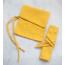 Художественный пенал рулон для кистей, водооталкивающий, Янтарный желтый