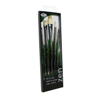 Набор кистей щетина Zen Brush Royal Langnickel, 5 шт