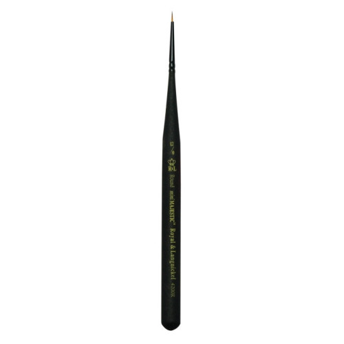 Кисть синтетическая №12-0 Round mini MAJESTIC, круглая, Royal Langnickel