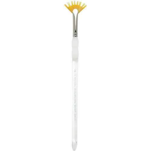 Пензель синтетика віяла Aqualon Fan Wisp R2855 Brush Royal Langnickel, 1-4