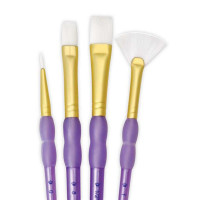 Набор кистей Royal langnickel белый таклон 4 шт