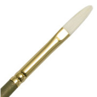 Пензлик щетина плоска звужена Filbert Aurea 6565T №1 Royal Langnickel