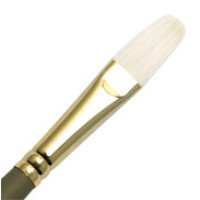 Пензлик щетина плоска звужена Filbert Aurea 6565T №8 Royal Langnickel