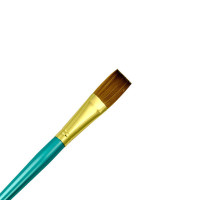 Кисть синтетика плоская cоболь имитация Menta R78ST Royal Langnickel, №3/4