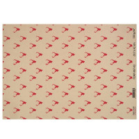 Лист крафт бумаги с рисунком Merry Christmas, №3, 42x29,7 см