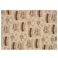 Лист крафт бумаги с рисунком Vintage Christmas, №4, 42x29,7 см