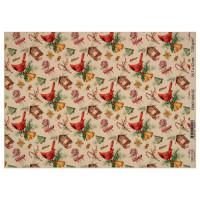 Лист крафт паперу з малюнком Christmas backgrounds, №5, 42x29,7 см
