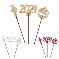 Топпер 2024 новорічний №293, Червоний