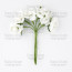 Набір маленьких квітів білий, 6 шт - товара нет в наличии