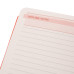 Ежедневник 12x20см Leo Planer датированный 2024 Tiffany коралловый