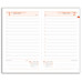 Ежедневник 12x20см Leo Planner датированный 2024 Glory бирюзовый