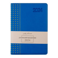 Ежедневник А5 Leo Planner датированный 2024 Destiny синий