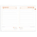Ежедневник А5 Leo Planner датированный 2024 Cupola сиреневый