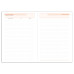 Щоденник А5 Leo Planner датований 2024 Saga білий 368 стор