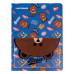Папка на 20 файлов А4 YES с карманом Line Friends Brown