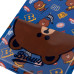 Папка на 20 файлов А4 YES с карманом Line Friends Brown
