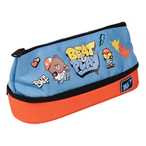 Пенал м‘який YES PH-24-2 Line Friends