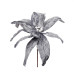Квітка декоративна Yes! Fun Пуансеттія сіра, 42 см