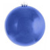 Новорічна куля Novogod‘ko, пластик, 25 cм, синій, глянець