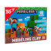 Пластилин YES Minecraft 18 цветов 360 г
