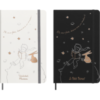 Набор запискных книжек Moleskine Le Petit Prince, линованый и недатированный