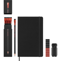 Набір Moleskine x Blackwing Creative Set (Записник + 12 Графітних Олівців B + Точилка)