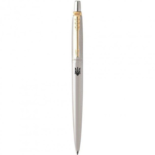 Ручка шариковая Parker JOTTER Stainless Steel GT BP Трезубец 16032_TR