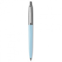 Ручка шариковая Parker из пластика и нержавеющей стали нежно-голубая