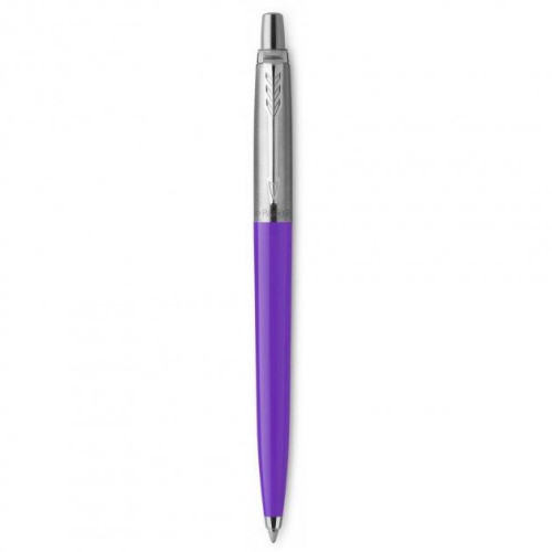 Ручка шариковая Parker Jotter Originals Pop Art  из пластика и нержавеющей стали фиолетовая