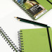 Блокнот на спирали A5 (14,8х21см), 100 г/м2, 80 листов, фисташковый, ROSA Studio Блокнот на спирали A5 (14,8х21см), 100 г/м2, 80 листов, фисташковый, ROSA Studio