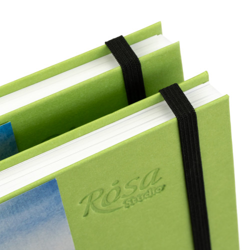 Блокнот на спирали A5 (14,8х21см), 100 г/м2, 80 листов, фисташковый, ROSA Studio Блокнот на спирали A5 (14,8х21см), 100 г/м2, 80 листов, фисташковый, ROSA Studio