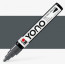 Акриловий маркер YONO, Сірий чорний 079, 1,5-3 мм, Marabu
