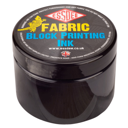 Чернило для линогравюры Fabric Ink Черное 150мл, ESSDEE