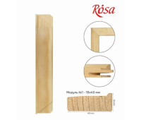 Модульная планка №1 (18x40 мм), 110 см, ROSA