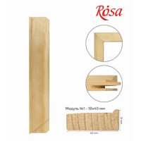 Модульна планка №1 (18x40 мм), 120 см, ROSA