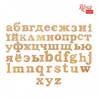 Набор заготовок Буква є, МДФ, высота 8см, 5шт, ROSA TALENT